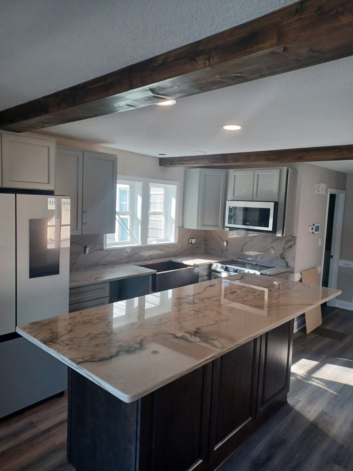 Recent granite countertop project by Twins Granite in Western NC