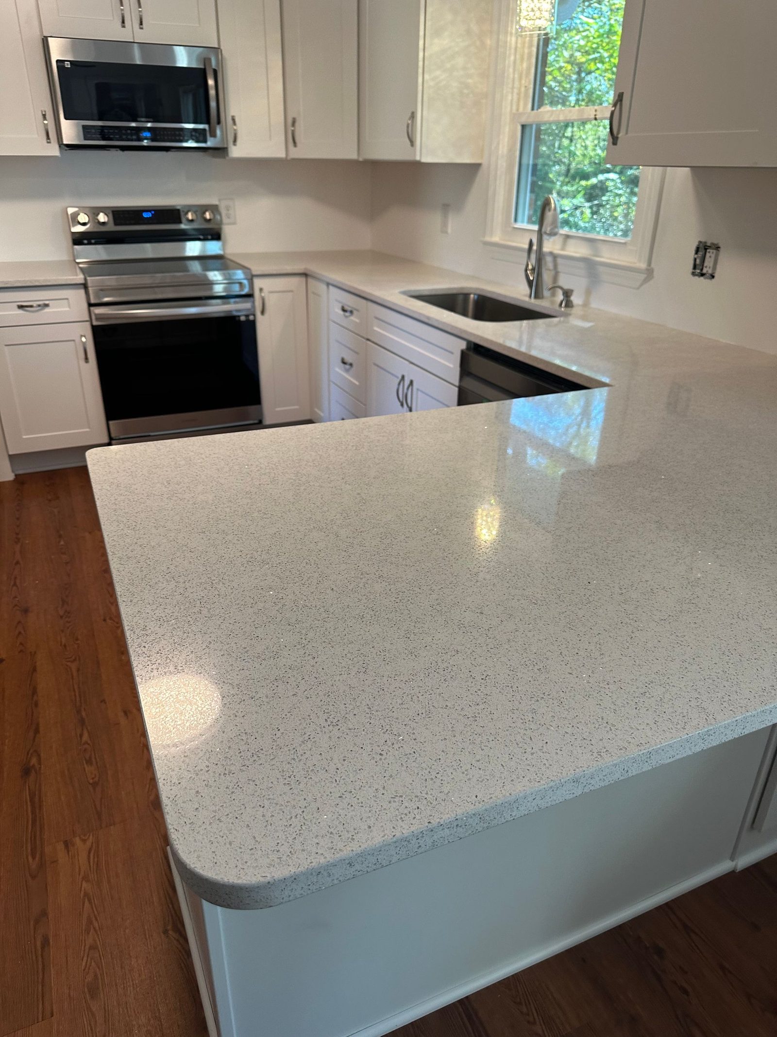 Recent granite countertop project by Twins Granite in Western NC